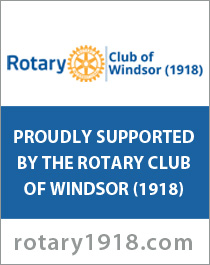 Proudly supported by the Rotary Club of Windsor 1918