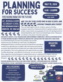 planning for success flyer