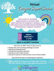 Caregiver support session Feb