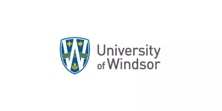 University of Windsor logo with a shield containing symbols and the text University of Windsor.