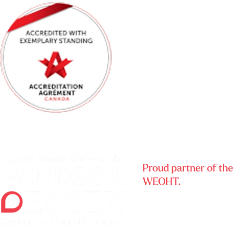Accredited with exemplary standing in Canada. Empowered Kids Ontario (EKO). Proud partner of the Windsor Essex Ontario Health Team.